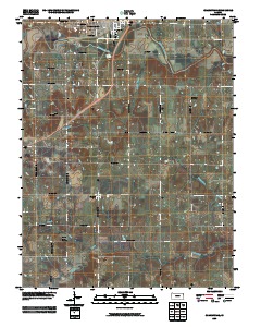 Osawatomie 2009 topographic map thumbnail