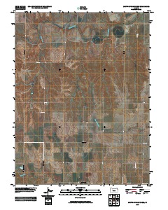 Mouth of Shaw Creek 2009 topographic map thumbnail