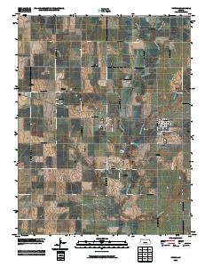 Potwin 2009 topographic map thumbnail