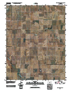 Rush Center SE 2009 topographic map thumbnail