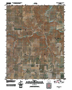 Russell NW 2009 topographic map thumbnail