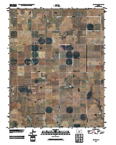 Pratt SW 2009 topographic map thumbnail