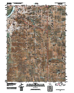 Saint Joseph South 2009 topographic map thumbnail