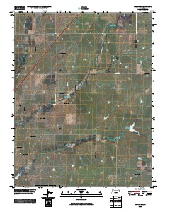 Rosalia NW 2009 topographic map thumbnail