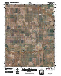 Ness City NE 2009 topographic map thumbnail