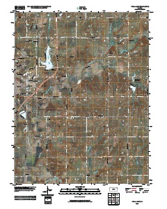 Paola East 2009 topographic map thumbnail