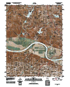 Parkville 2010 topographic map thumbnail