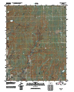 Quincy 2009 topographic map thumbnail