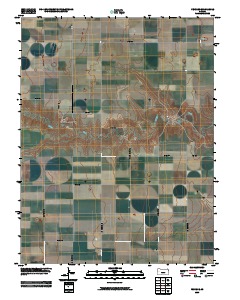 Pence SE 2009 topographic map thumbnail