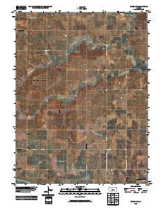 Seneca NW 2009 topographic map thumbnail