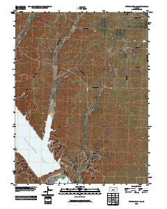Tuttle Creek Dam 2009 topographic map thumbnail