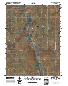 Soldier Creek NW 2009 topographic map thumbnail