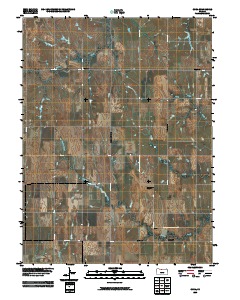Cora 2009 topographic map thumbnail