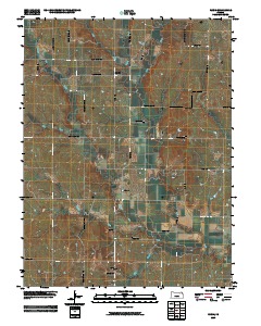 Flush 2009 topographic map thumbnail
