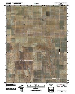 East Bridge Creek North 2010 topographic map thumbnail