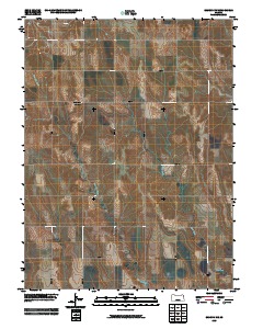 Edmond NW 2009 topographic map thumbnail