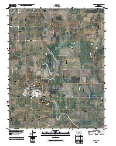 Chetopa 2009 topographic map thumbnail