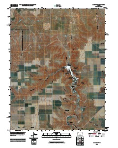 Lake Scott 2009 topographic map thumbnail