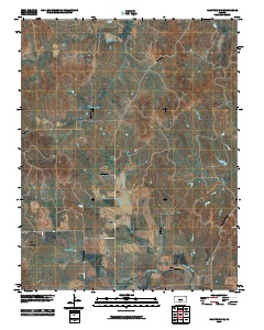 Hardtner NW 2010 topographic map thumbnail