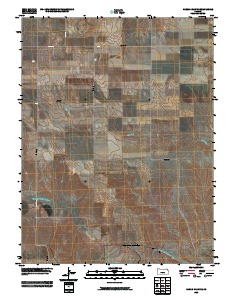 Harris Draw NE 2009 topographic map thumbnail