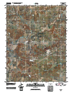 Lane 2009 topographic map thumbnail