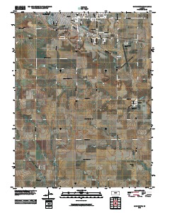 Hays South 2010 topographic map thumbnail