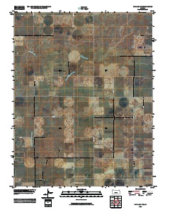 Haviland NW 2009 topographic map thumbnail