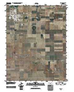 Leoti 2010 topographic map thumbnail