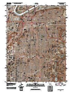 Kansas City 2009 topographic map thumbnail