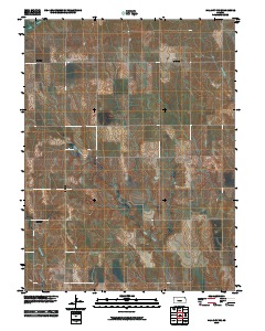 Hill City NW 2010 topographic map thumbnail