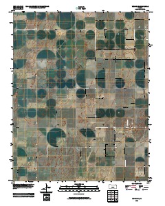 Woods SE 2010 topographic map thumbnail