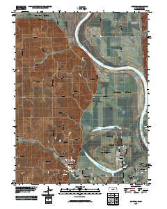Wathena 2009 topographic map thumbnail