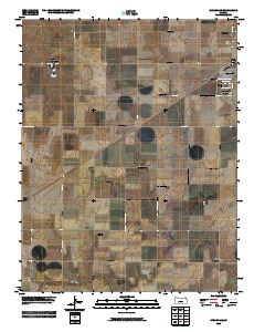 Spearville 2009 topographic map thumbnail