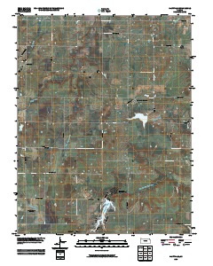 Hiattville 2009 topographic map thumbnail