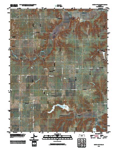 Mound City NW 2009 topographic map thumbnail