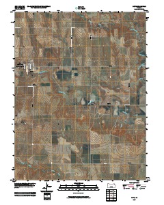 Gove 2009 topographic map thumbnail