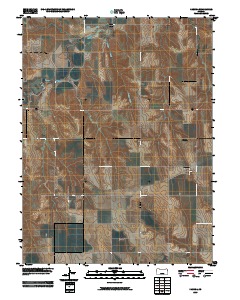Kanona 2009 topographic map thumbnail
