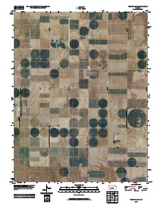 Pierceville NE 2009 topographic map thumbnail