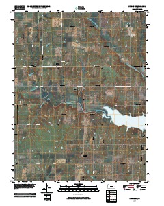Lyndon NW 2009 topographic map thumbnail