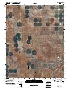 Liberal NE 2010 topographic map thumbnail