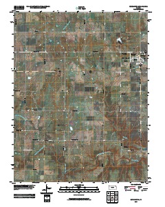 Blue Mound 2009 topographic map thumbnail