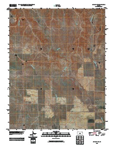 Ashland NW 2009 topographic map thumbnail