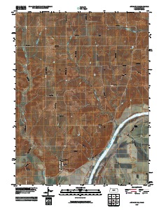 Atchison NE 2009 topographic map thumbnail