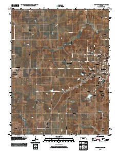 Atchison West 2009 topographic map thumbnail