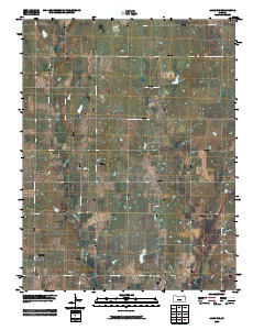 Allen SW 2009 topographic map thumbnail