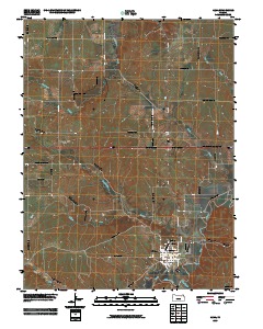 Alma 2009 topographic map thumbnail