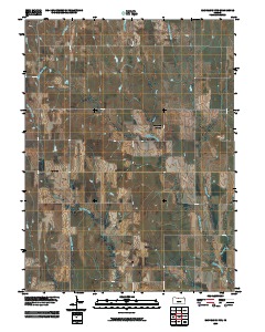 Bachelors Run 2009 topographic map thumbnail