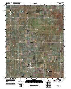 Bronson 2009 topographic map thumbnail