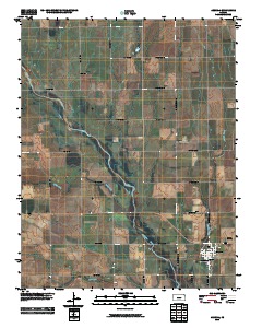 Argonia 2010 topographic map thumbnail