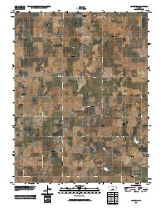 Abilene SW 2009 topographic map thumbnail